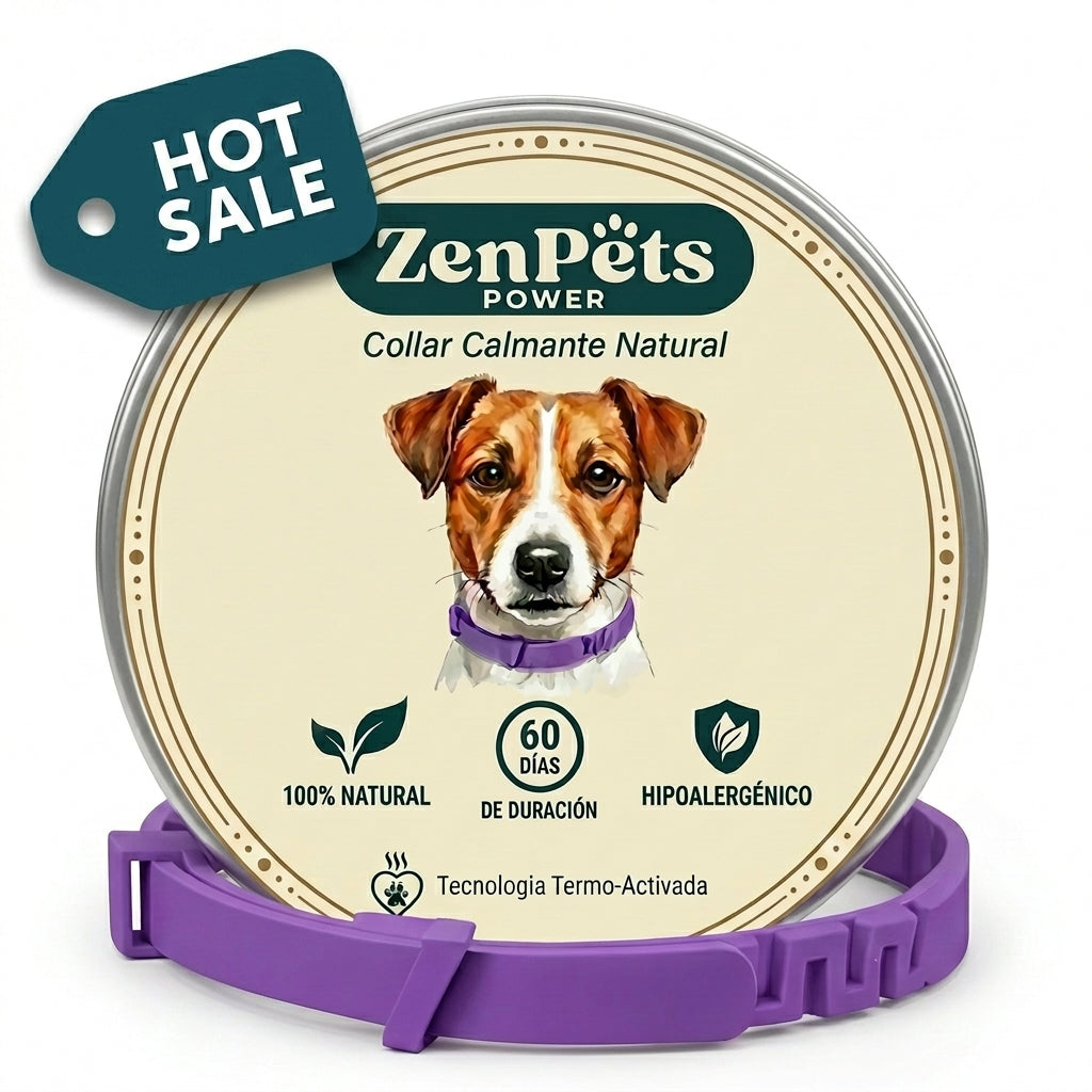 Collar Calmante Natural ZenPets® Power