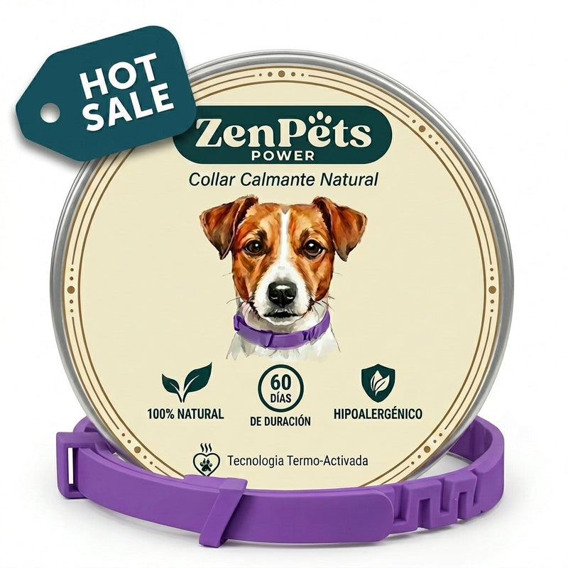 Collar Calmante Natural ZenPets® Power